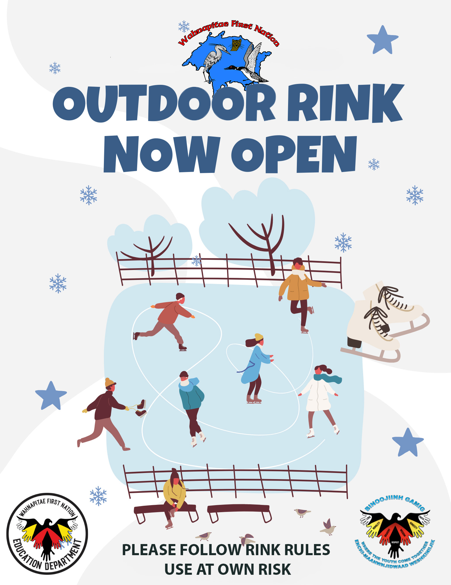rink open dec2025
